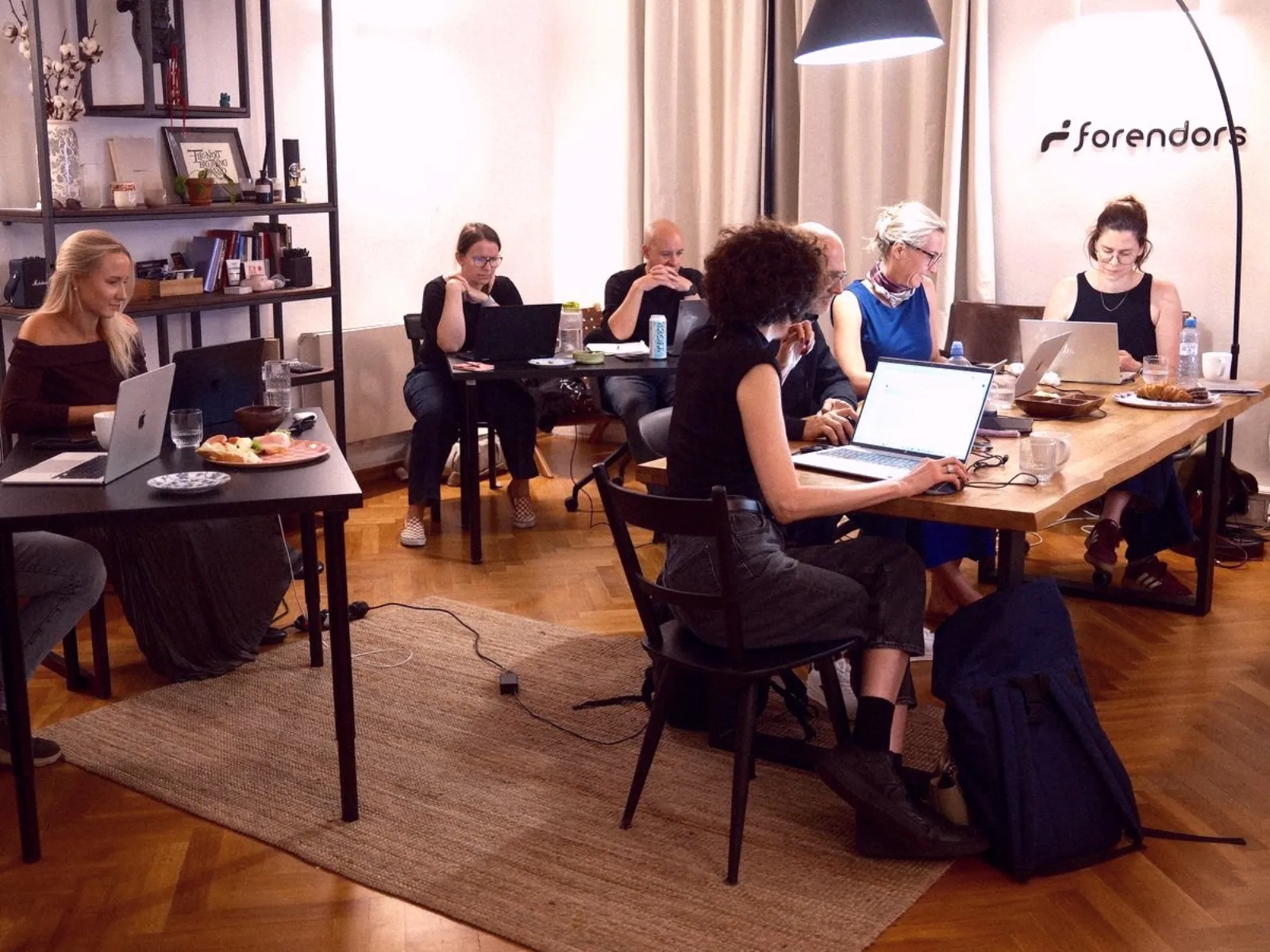 Účastníci workshopu Vibe coding: den jedna